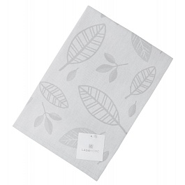 Полотенце кухонное 50 х 70 см Lasa Home Leaf серый