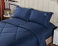 Комплект постельного белья полутораспальный Sofi de Marko Нельсон №3 синий