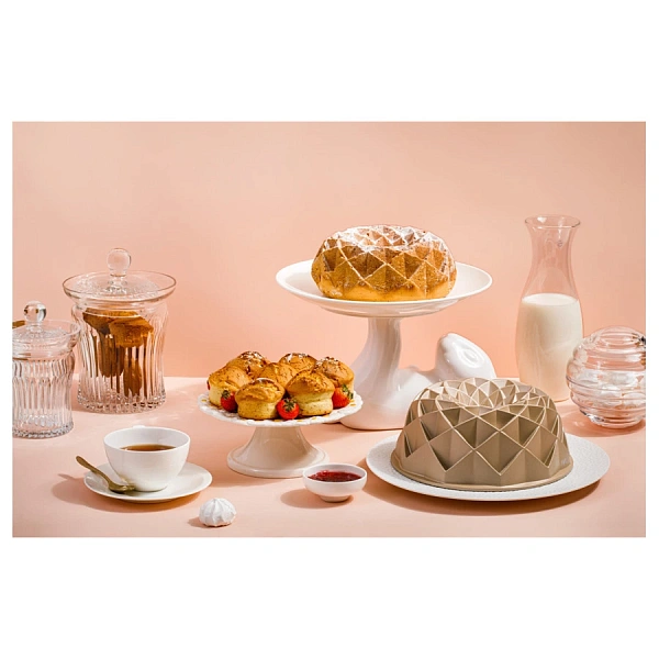 Форма для кекса Magic Baking, 24 х 9 см  бежевый