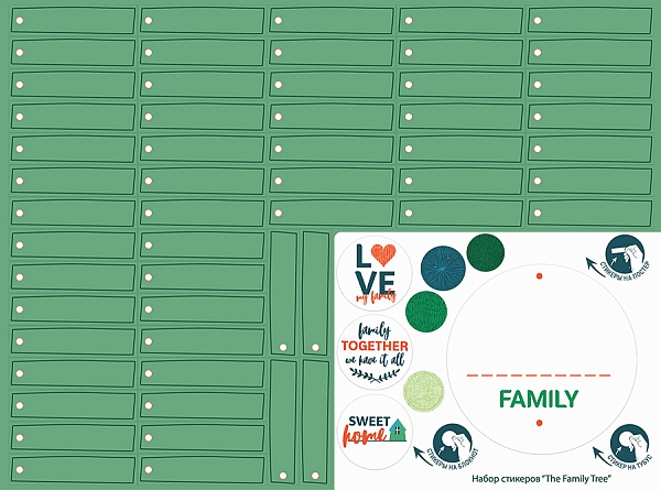 Интерактивный постер The Family Tree
