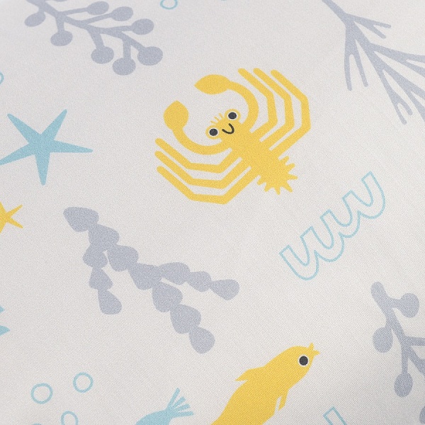 Наволочка из сатина с принтом Oceania World 40 х 60 см Tkano Tiny World