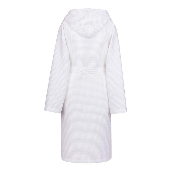 Халат вафельный с капюшоном Sofi de Marko Наоми XL белый