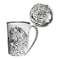 Кружка с крышкой 450 мл Taitu Wild Spirit Leopard