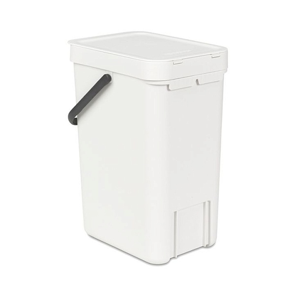 Встраиваемое мусорное ведро 12 л Brabantia Sort & Go Белый