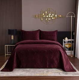 Ноэль (бордо) Покрывало 240х260