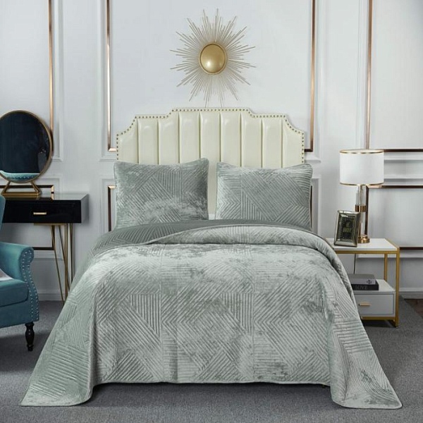 Патрисия (изумруд) Покрывало 160х220