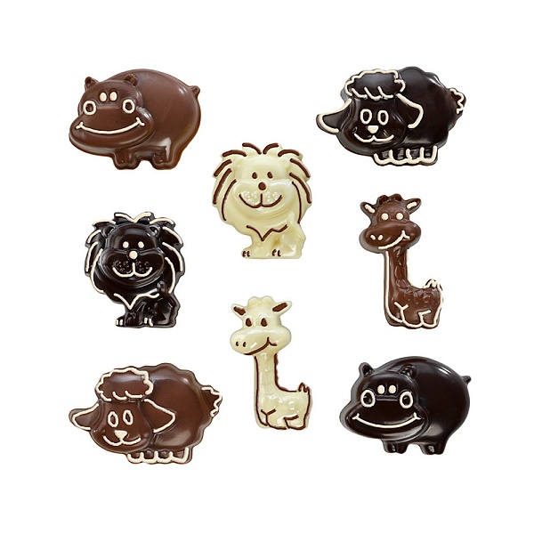 Форма "Животные" для приготовления конфет [2шт] KitchenCraft