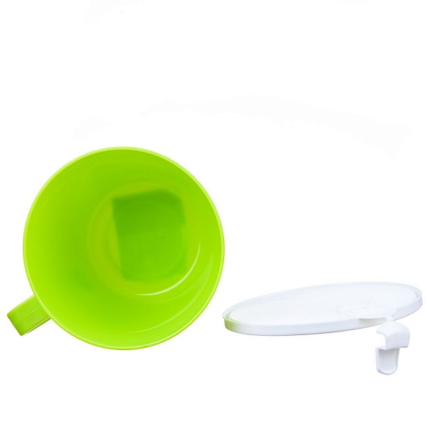 Кружка c крышкой 700 мл Excellent Houseware салатовая