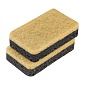 Набор губок для посуды из целлюлозы и кокосового волокна Smart Solutions Eco Sponge чёрный 6 шт