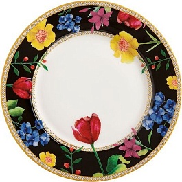 Тарелка десертная Maxwell & Williams Contessa 19,5 см чёрная