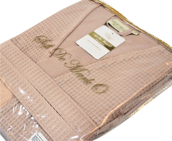 Халат вафельный кимоно Sofi de Marko Neva XL пудра