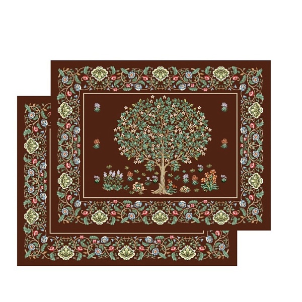 Салфетка 35 х 45 см Le Gobelin Древо Махагон