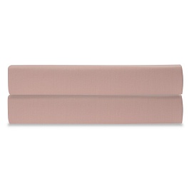 Простыня на резинке 200 x 200 см Tkano Essential из сатина пыльная роза