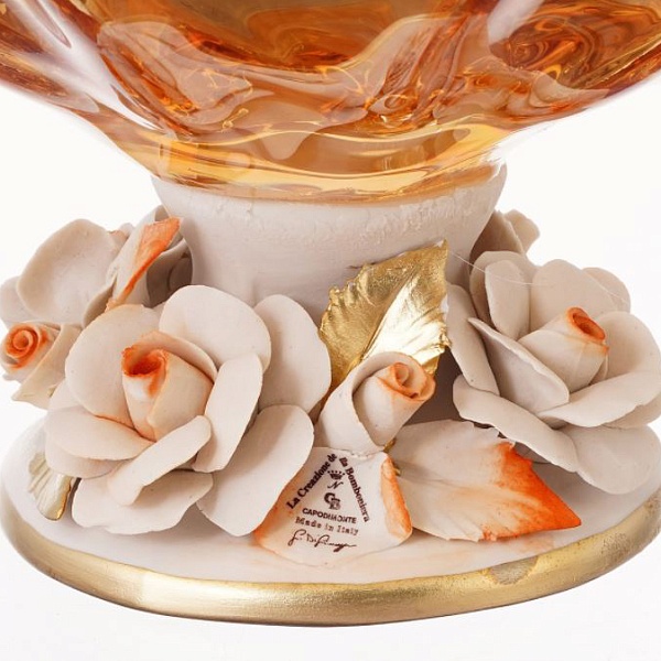 Фруктовница White Cristal Янтарь