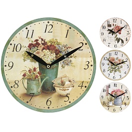 Часы "Цветы"