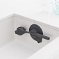 Щётка для мытья посуды с держателем на присоске Brabantia Sink Side тёмно-серый
