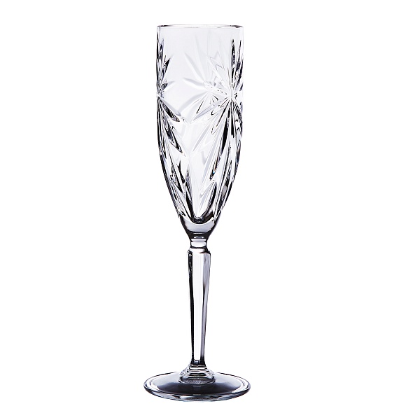 Набор бокалов для шампанского 6 шт. 160 мл RCR "Oasis"