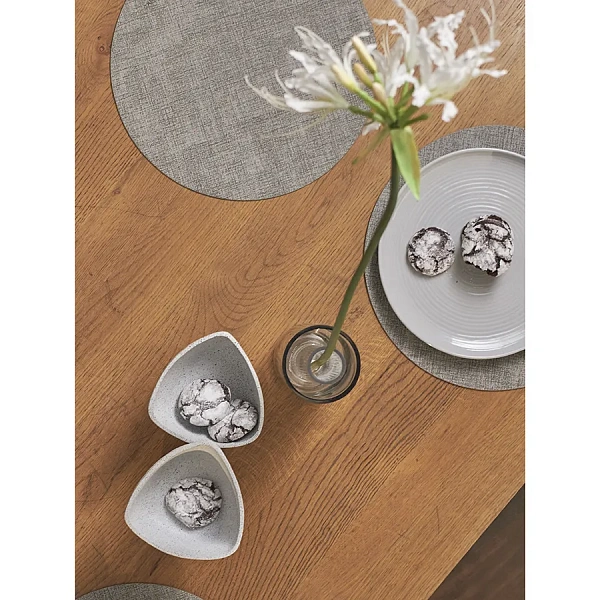 Набор салфеток сервировочных  4 шт.  Leanera, Ø35 см, серые