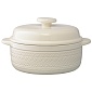 Кастрюля жаропрочная country mill, 2,4 л, светло-бежевая