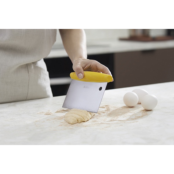 Шпатель-скребок кондитерский Smart Solutions Easy Cut жёлтый