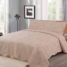 Комплект покрывало и наволочки Sofi de Marko Дейзи бежевый