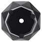 Горшок цветочный 13,5 см Liberty Jones Rhombus матовый чёрный