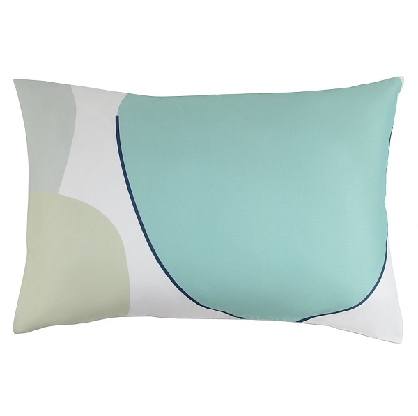 Набор из двух наволочек из сатина с авторским принтом Tkano Freak Fruit 50 х 70 см