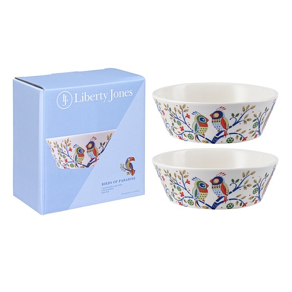 Набор салатников 2шт 350 мл Love Birds в подарочной коробке