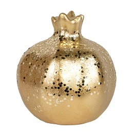 Сувенир Гранат 10 х 9,5 x 11 см Азалия золотой