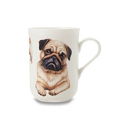 Кружка Мопс в подарочной упаковке