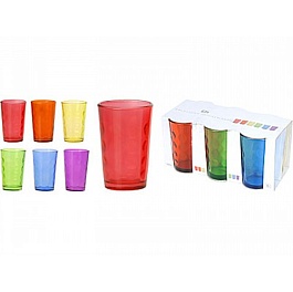 Набор стаканов 6шт.,  в ассортименте