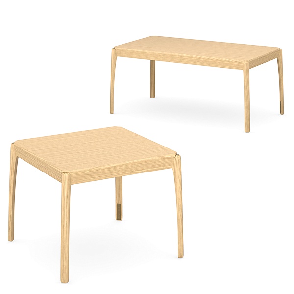 Стол кофейный aska, 50х90 см, ясень