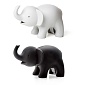Диспенсер для скотча Qualy Elephant серый