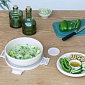 Контейнер-салатник 1,3 л Brabantia Make & Take белый