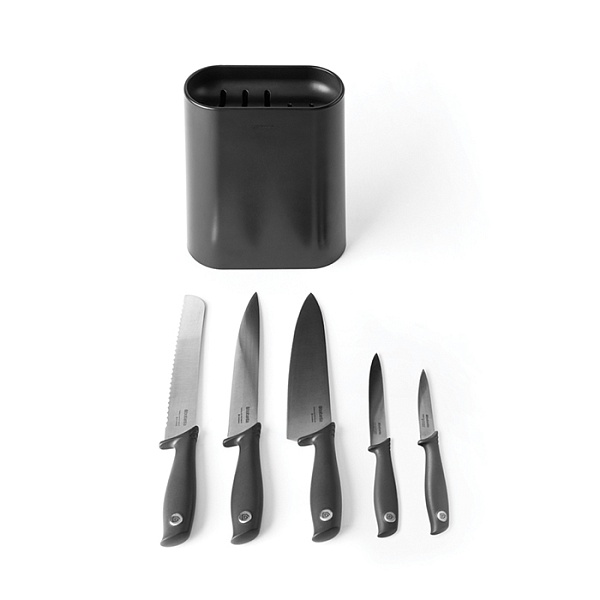 Набор ножей на подставке Brabantia 6 предметов