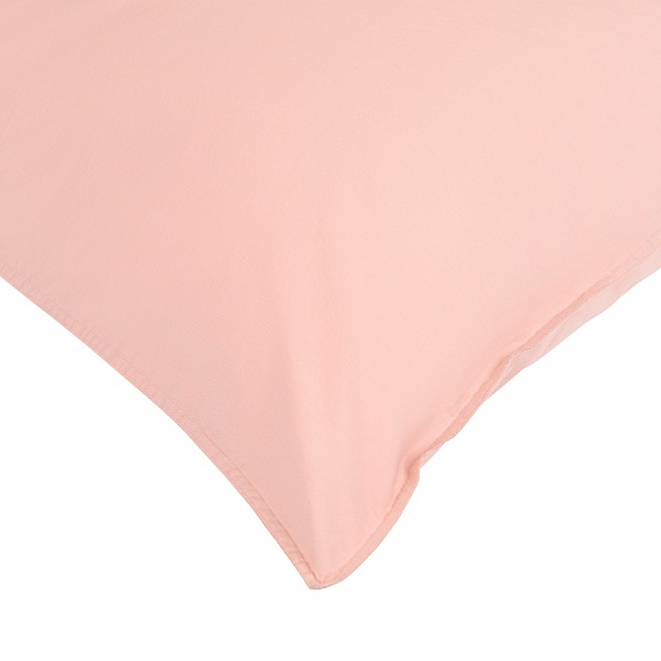 Набор наволочек из органического стираного хлопка 70 x 70 см Tkano Essential 2 шт розовый