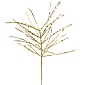 Ветка с глиттером 73 см Азалия золотая