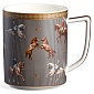 Кружка 560 мл Lefard Horse Club серая