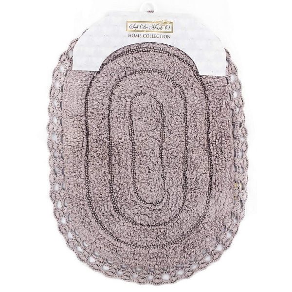 YANA (мокко) Коврик для ванной кружевной 100х150