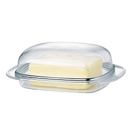 Масленка прозрачная/хром SUPERLINE