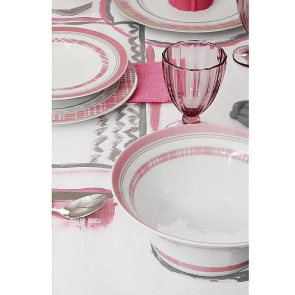 Тарелка суповая ARENA 24 см мальва