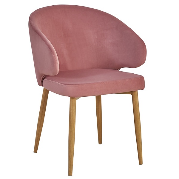 Кресло Berg Cecilia пудрово-розовый