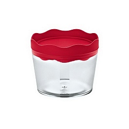 Контейнер для хранения продуктов PRINCE S Koziol прозрачный/клубничный