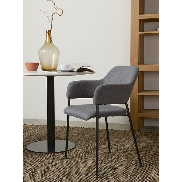 Стул Bergenson Bjorn Wendy рогожка тёмно-серый