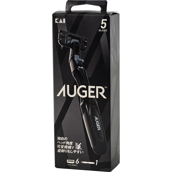 Станок для бритья AUGER c 6 сменными кассетами