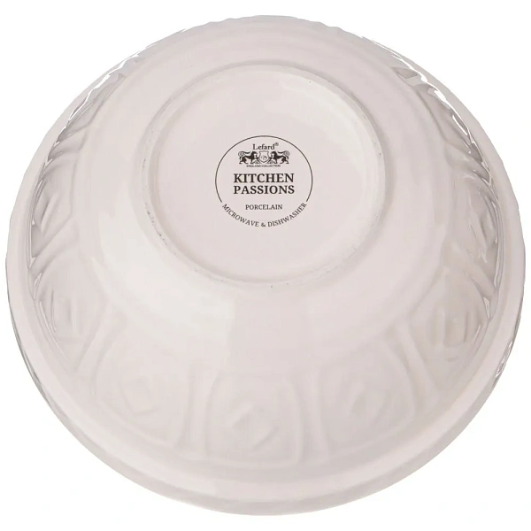 Салатник KITCHEN PASSIONS 23.5 х 23.5 х 11 см, белый