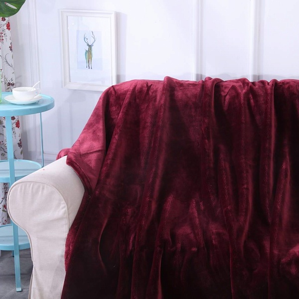 Покрывало 160 х 220 см Sofi de Marko Марсель бордо