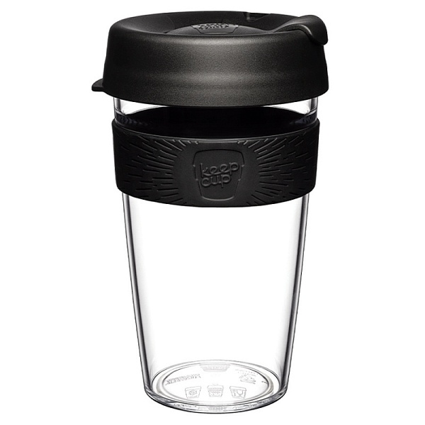 Кружка 454 мл KeepCup Original L Clear black