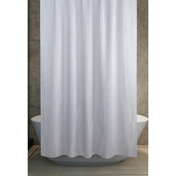 Штора для ванной комнаты 180 х 180 см Dasch карбон
