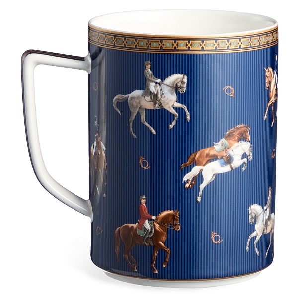 Кружка 720 мл Lefard Horse Club синяя